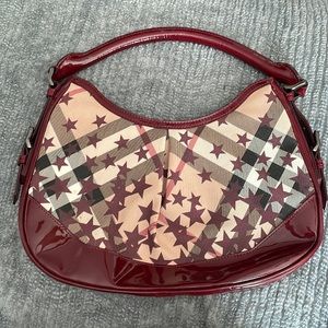 Burberry Nova star canvas handbag